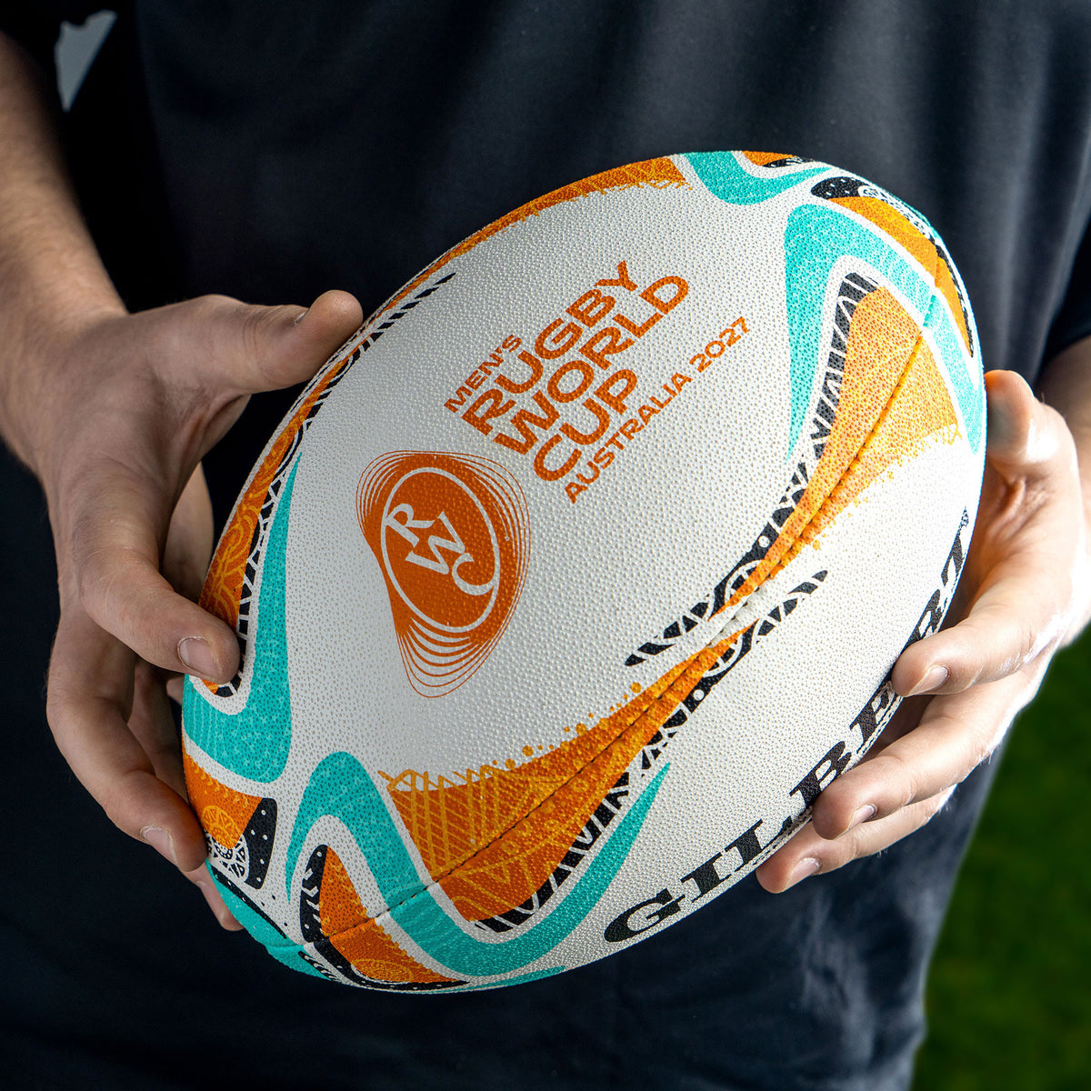 Gilbert RWC 2027 Official Replica Rugby Ball (Size 5, 4)