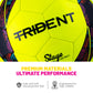 Trident Stage Training Football - Size 3 (Neon/Rubine)