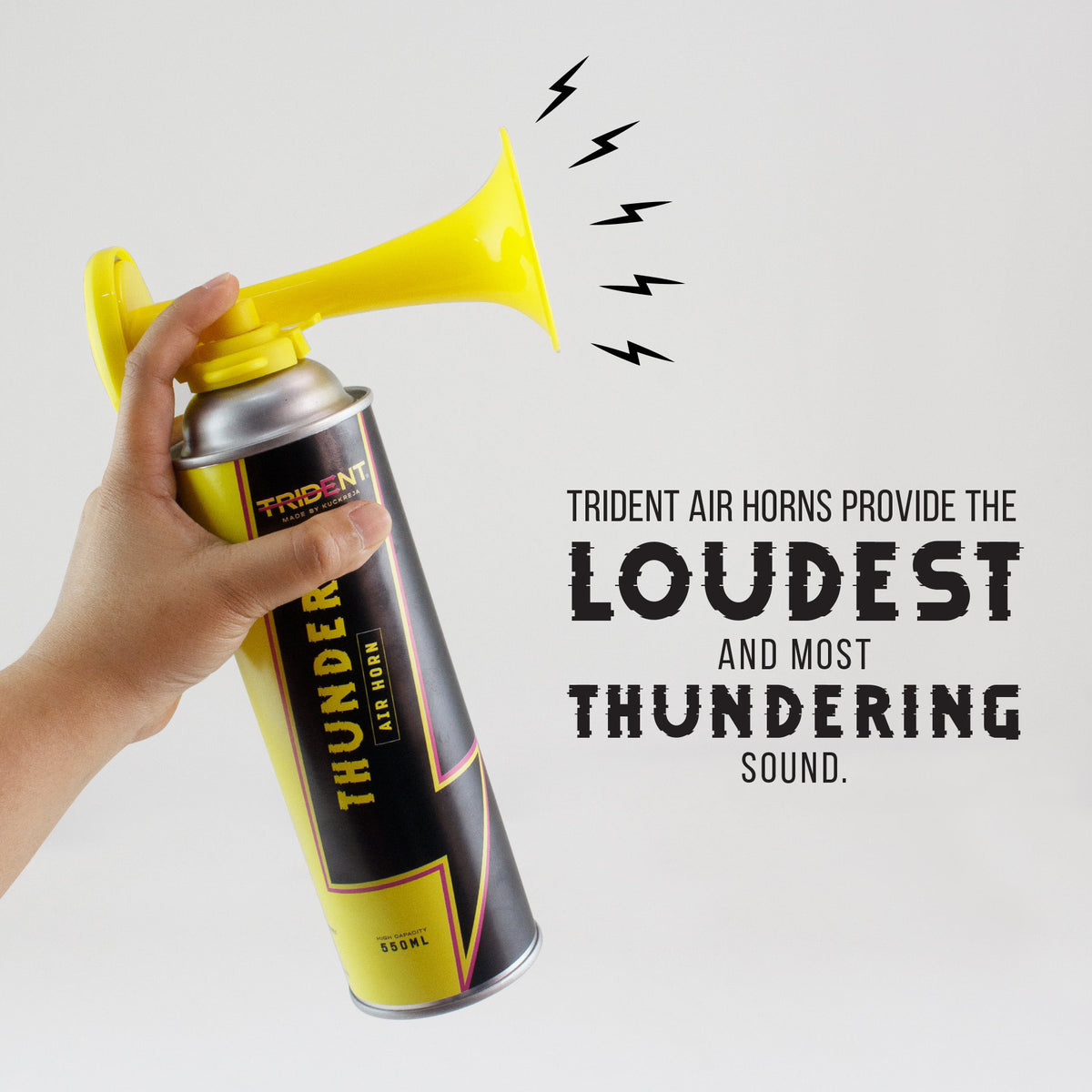 Trident Thunder Air Horn - 550ml