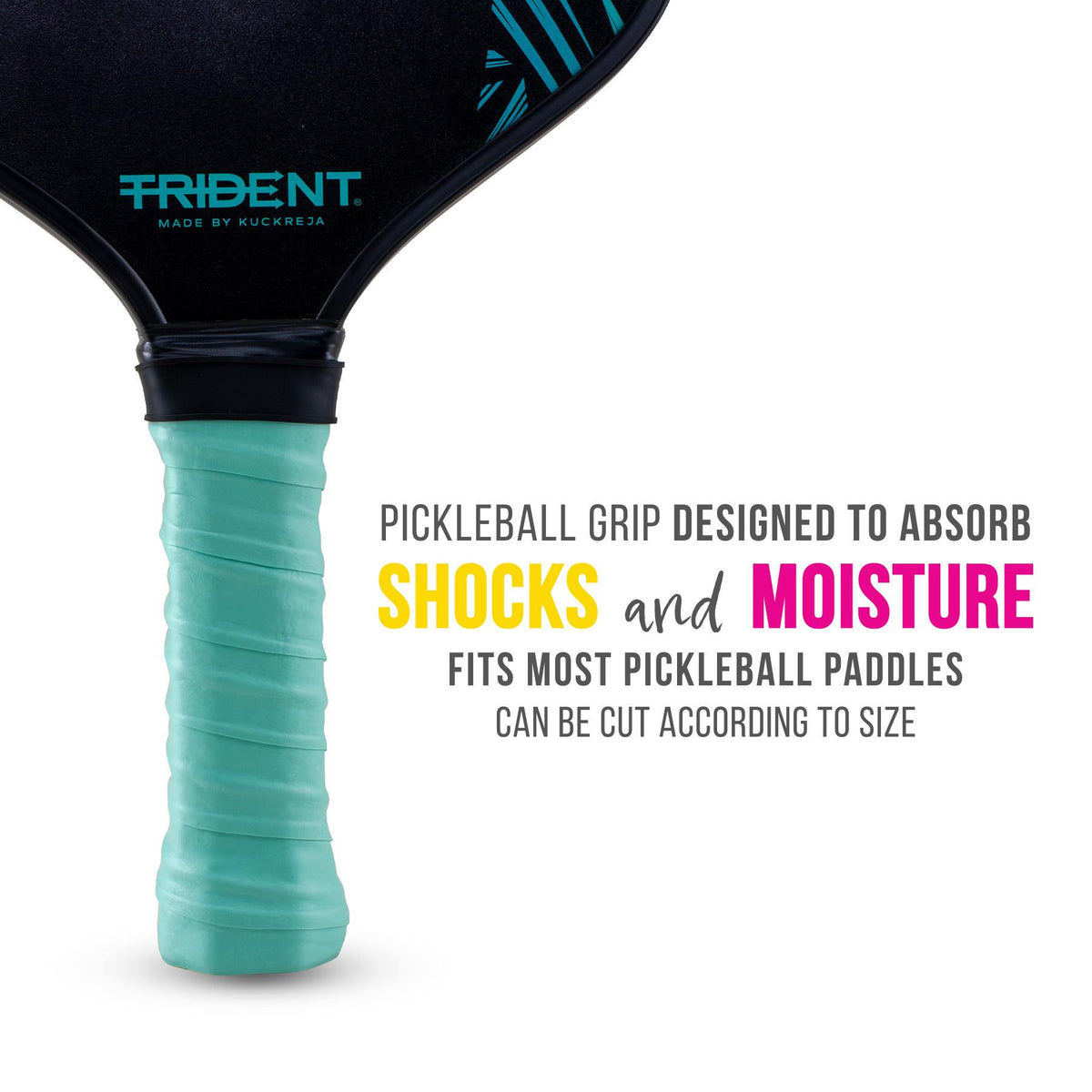 Trident Pickleball Paddle Grip - Teal