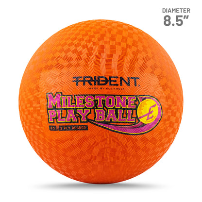 Trident Milestone Playground Ball (Dodgeball) - Orange