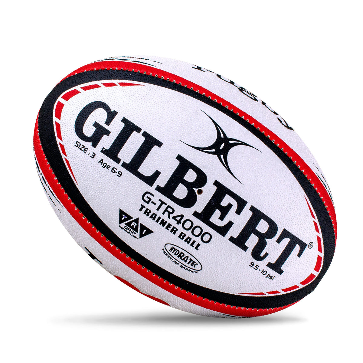Gilbert GTR-4000 I Love Rugby Ball (Size 5, 3)