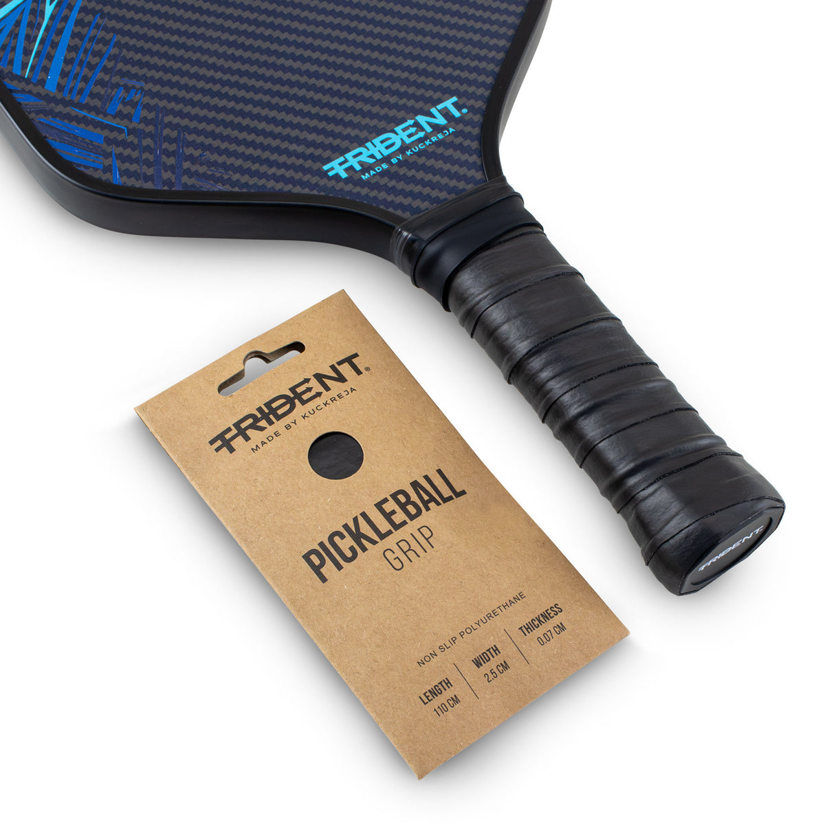 Trident Pickleball Paddle Grip - Black