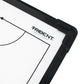 Trident Large Magnetic Coaching Board - Football (30 x 45cm)