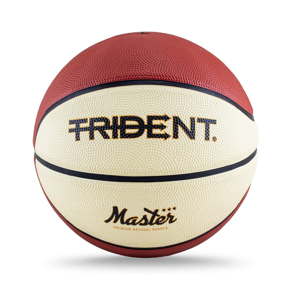Trident Master Premium Rubber Basketball (Size 7, 6, 5)