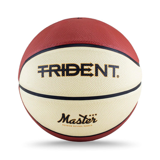 Trident Master Premium Rubber Basketball (Size 7, 6, 5)
