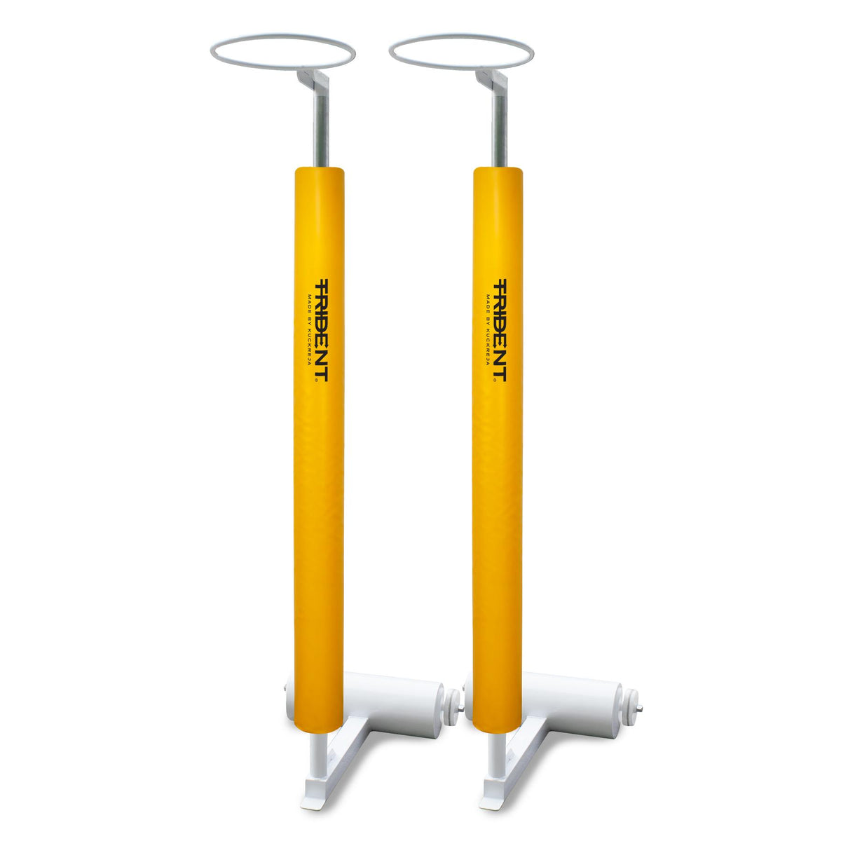 Trident Netball Post Protectors - 6' x 2" (Yellow)