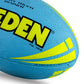 Steeden Mighty Touch Rugby Ball - Sky Blue