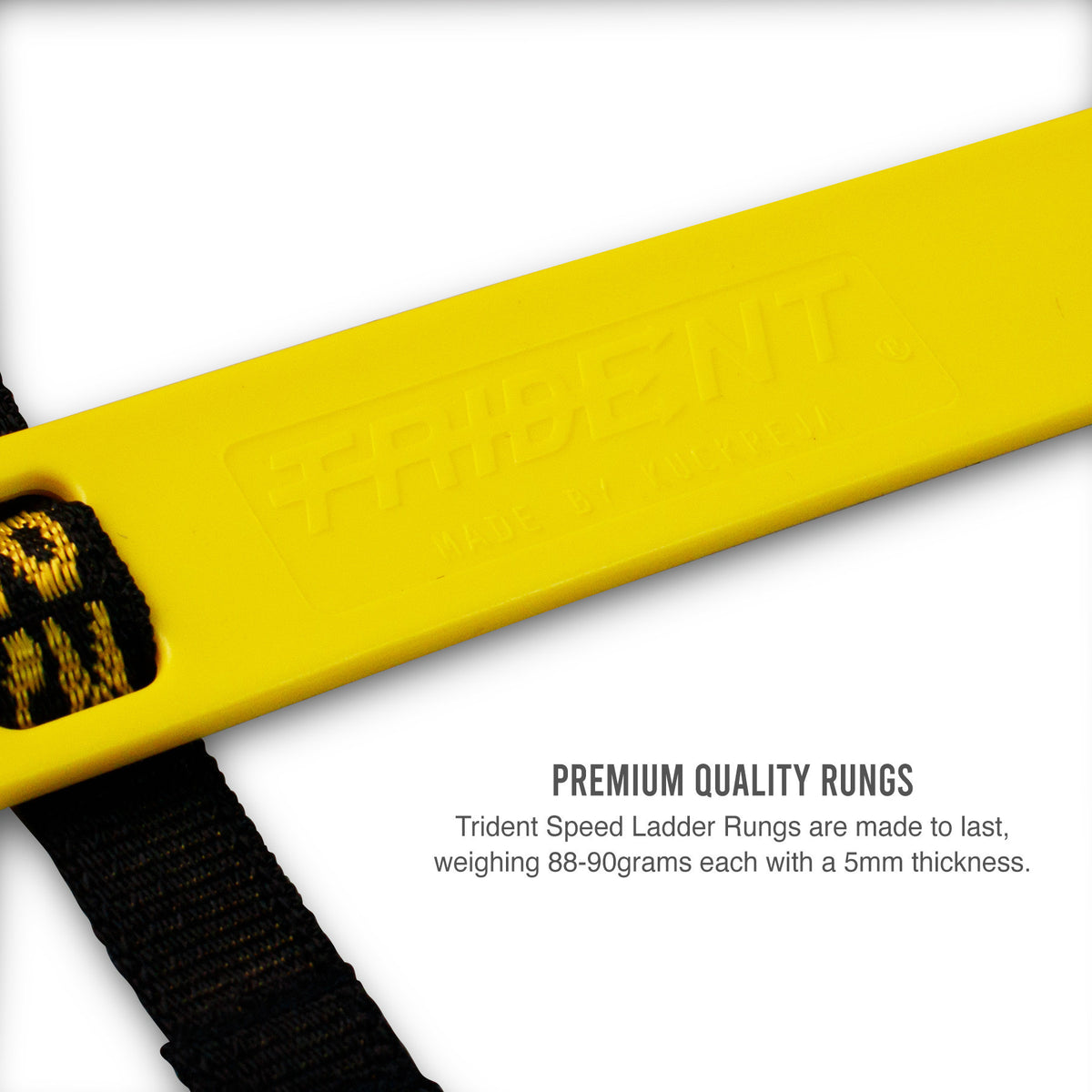 Trident Master Premium Speed Ladder - 5M (Yellow/Black)