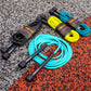 Trident Milestone Skipping Rope - Electric Neon