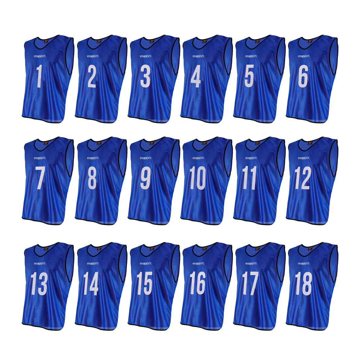Trident Bibs with Bag - Blue (1-18)