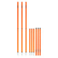 Trident Two-Piece Slalom Pole - Orange