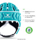 Gilbert Octane Headguard – Aqua/White