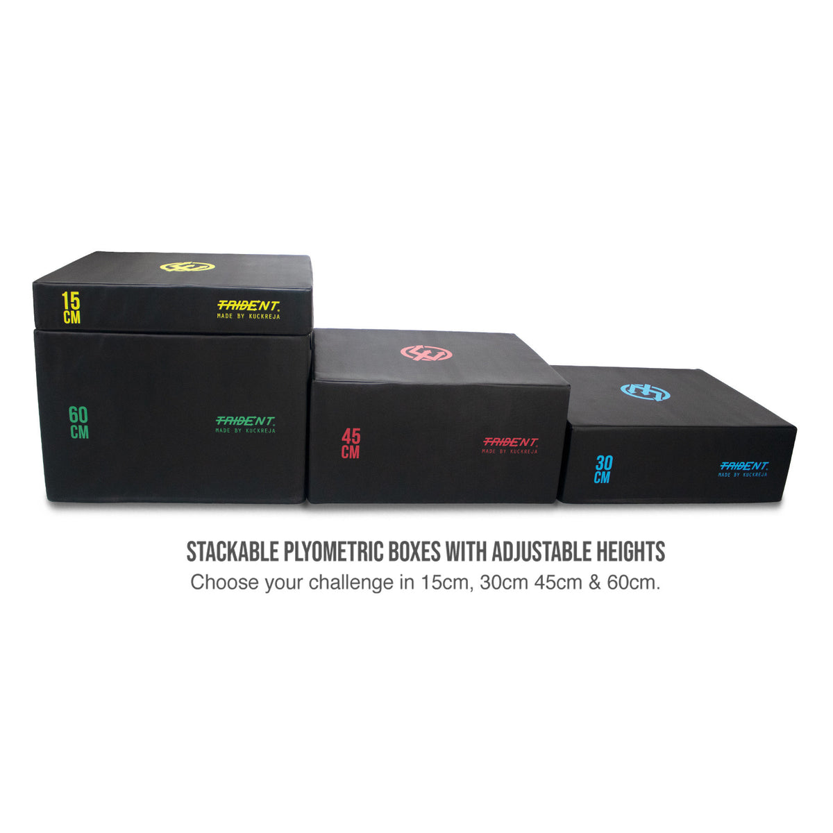 Trident Milestone 4 Level Soft Plyo Box
