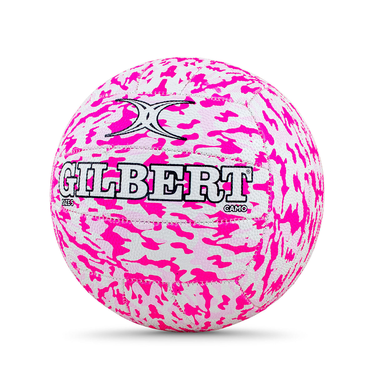 Gilbert Supporter Netball - Pink Camo (Size 5, 4)