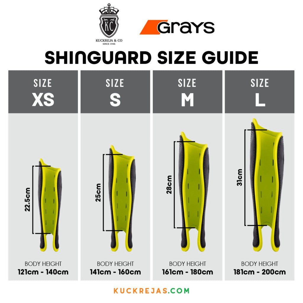 Grays G600 Hockey Shinguard – Aqua