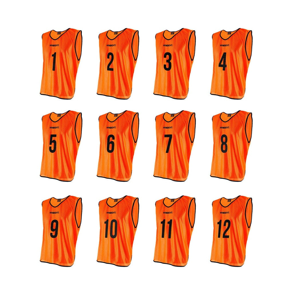 Trident Bibs with Bag - Orange (1-12)