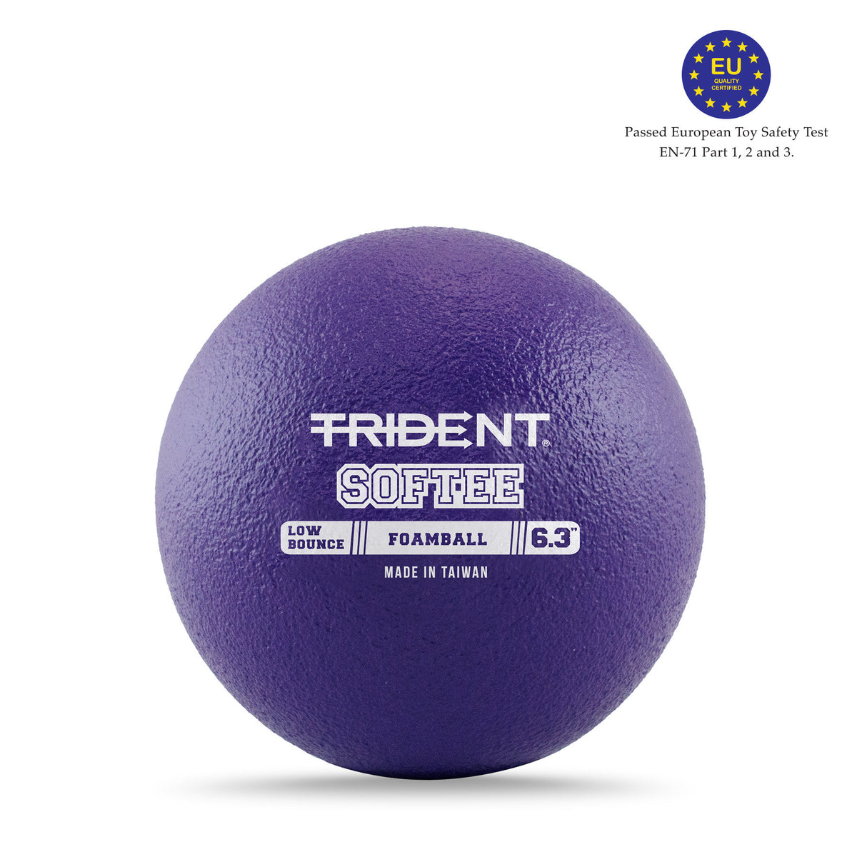 Trident Softee Low Bounce Foam Ball - Purple (6.3")