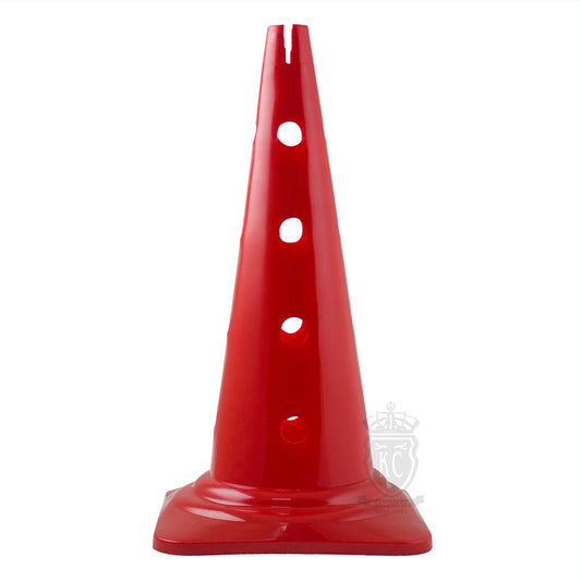 Trident 20" Cone with Holes - Red