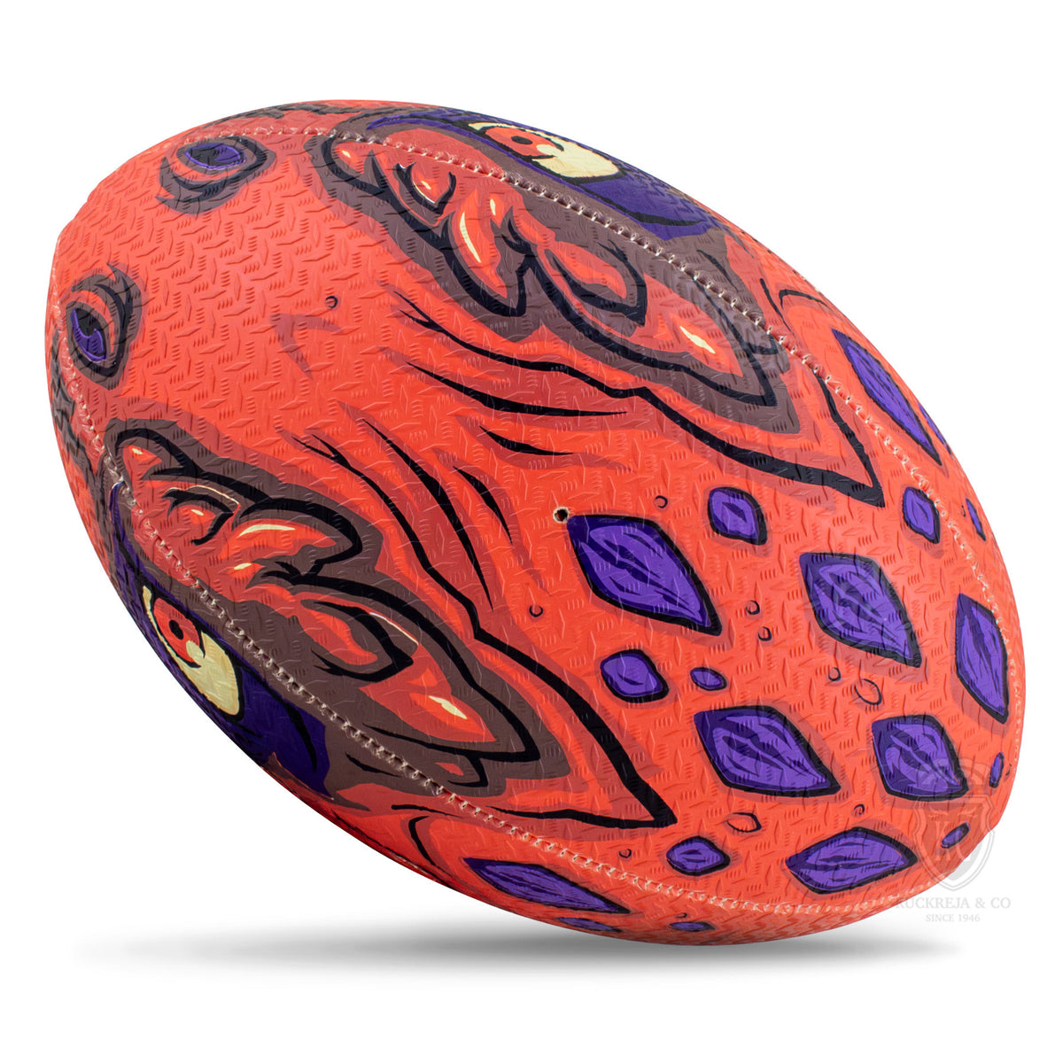 Gilbert Randoms  Rugby Ball - T-Rux (Size 5)