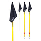 Trident Spare Corner Flags - Set of 4 (Black)