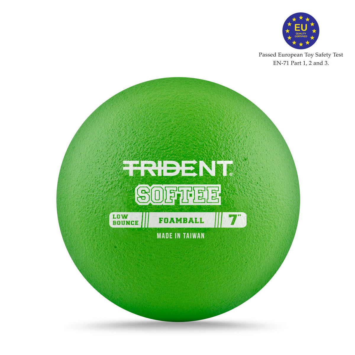 Trident Softee Low Bounce Foam Ball - Green (7")