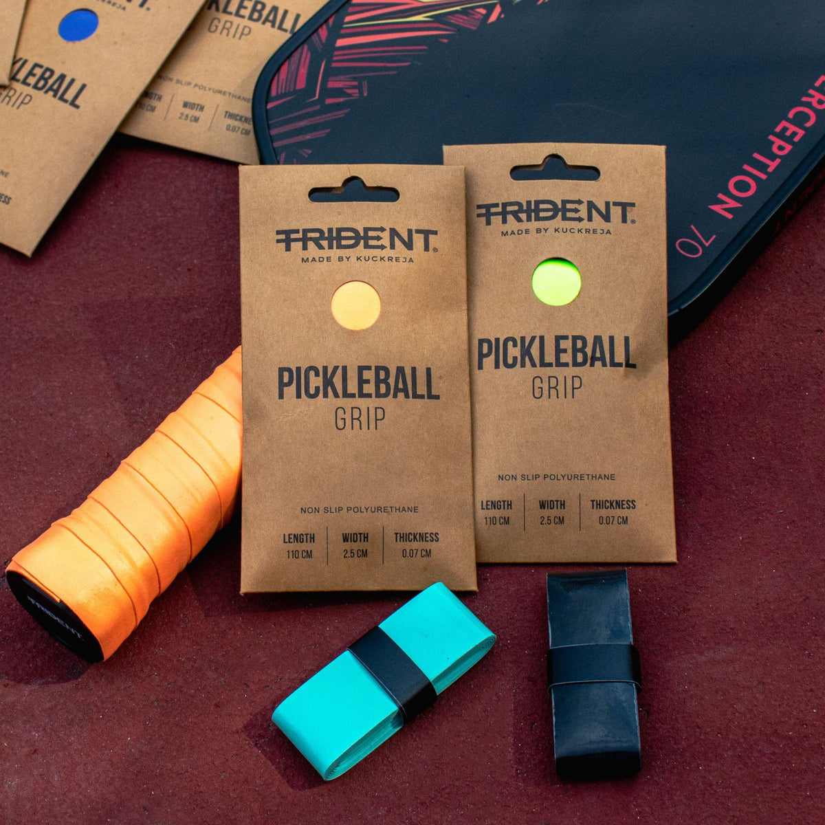 Trident Pickleball Paddle Grip - Black