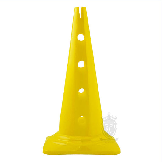 Trident 20" Cone with Holes - Yellow