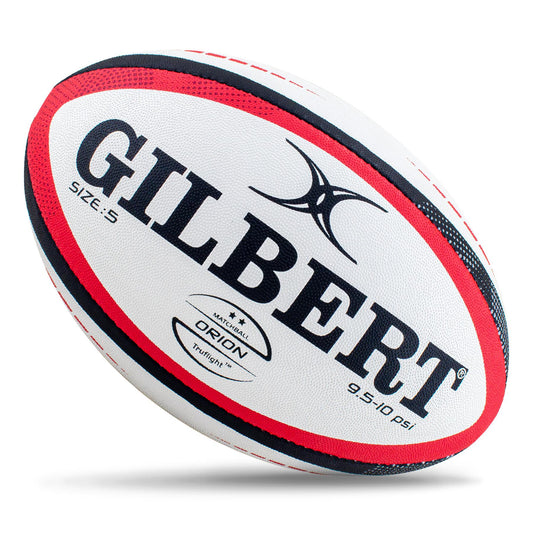 Gilbert Orion Match Rugby Ball (Size 5, 4, 3)