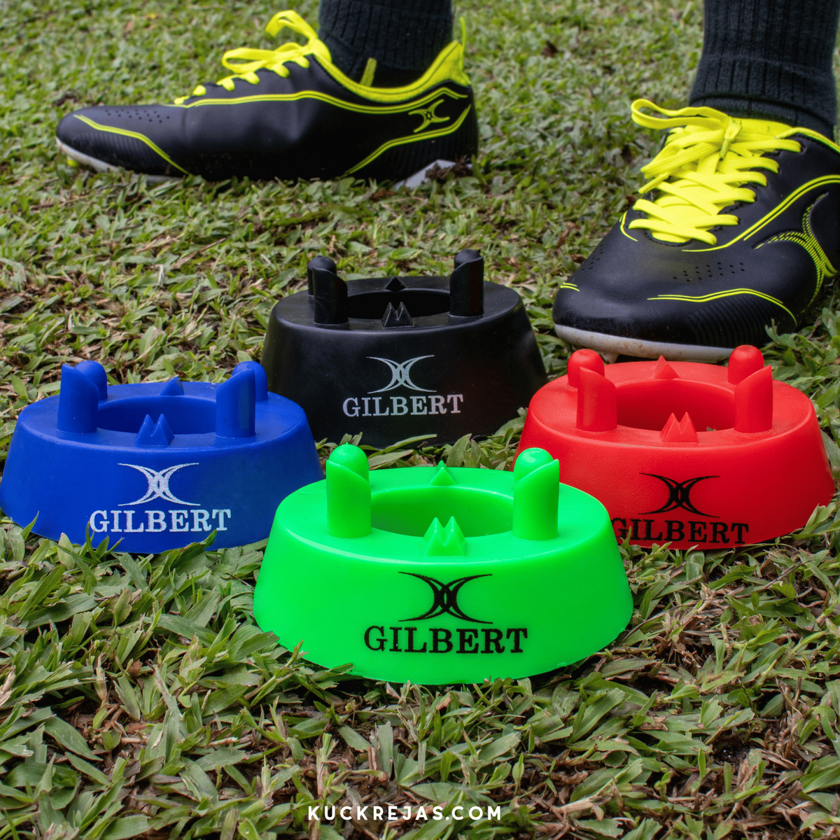 Gilbert Kicking Tee 320 - Blue