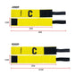 Trident Deluxe Captain Armband - Yellow (Senior, Junior)
