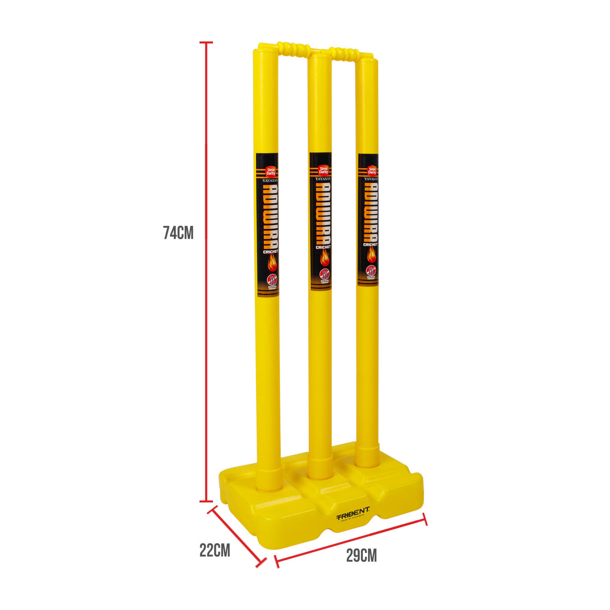 Trident Adiwira Cricket Stumps and Bails
