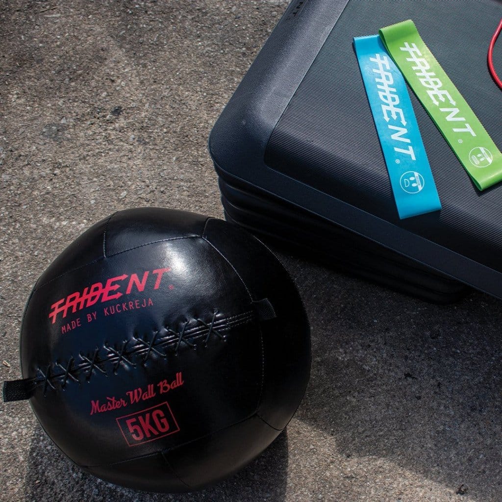 Muay Thai training equipment includes our Trident Wall Balls.
